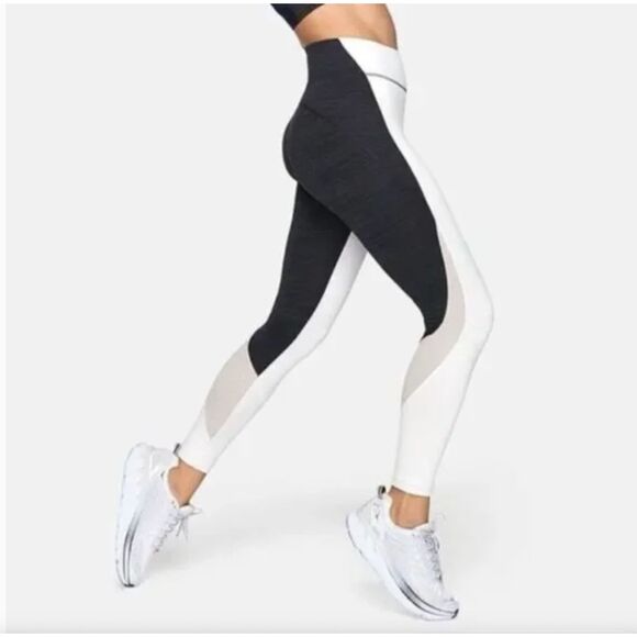 Outdoor Voices Techsweat Zoom 7/8 Leggings Tri Color Colorblock Size XS - Picture 1 of 6